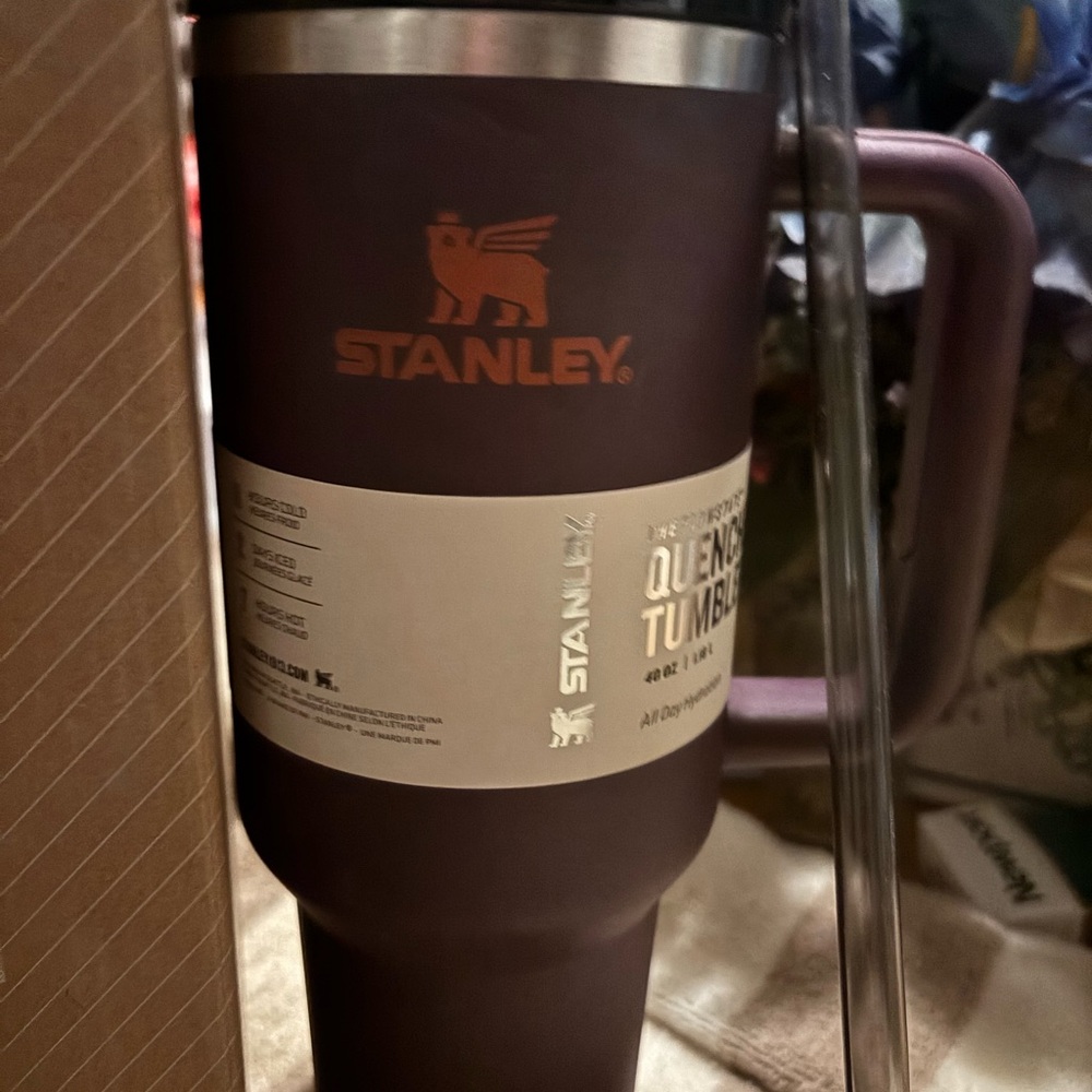 Stanley Dark Purple Quencher Tumbler